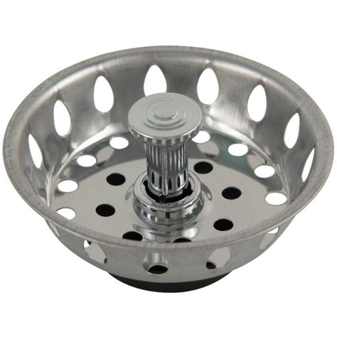 drain basket|Kitchen Sink Strainers & Strainer Baskets